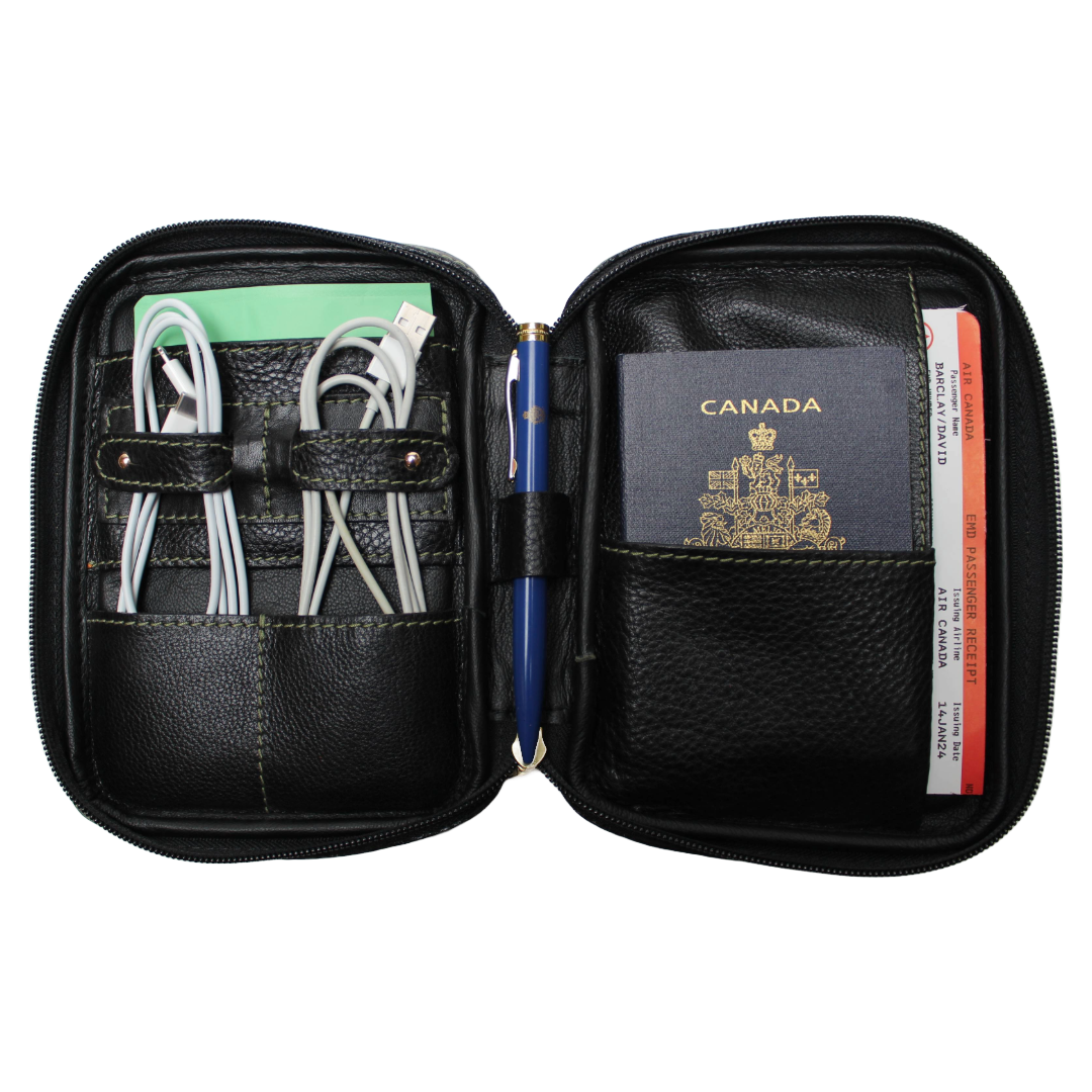 Blue Travel Organizer