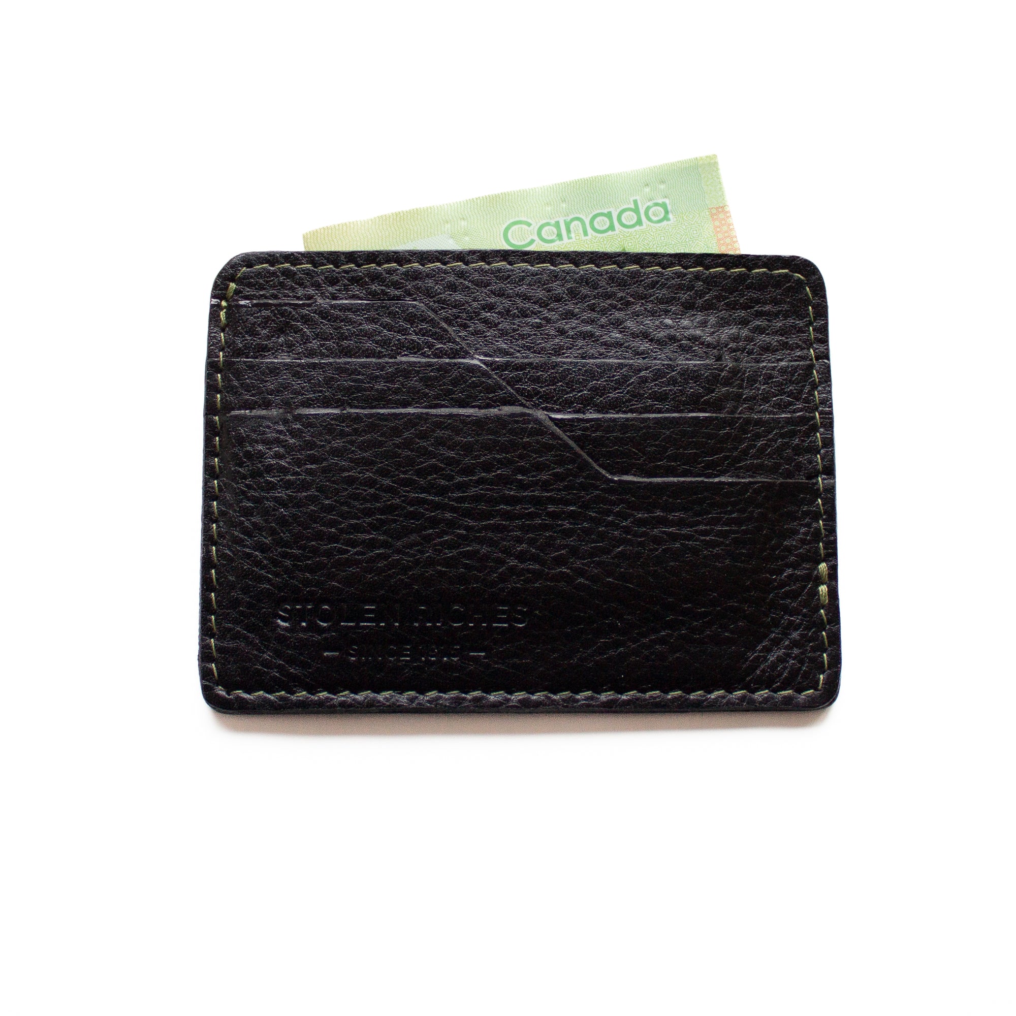 Black Slim Card Holder Wallet