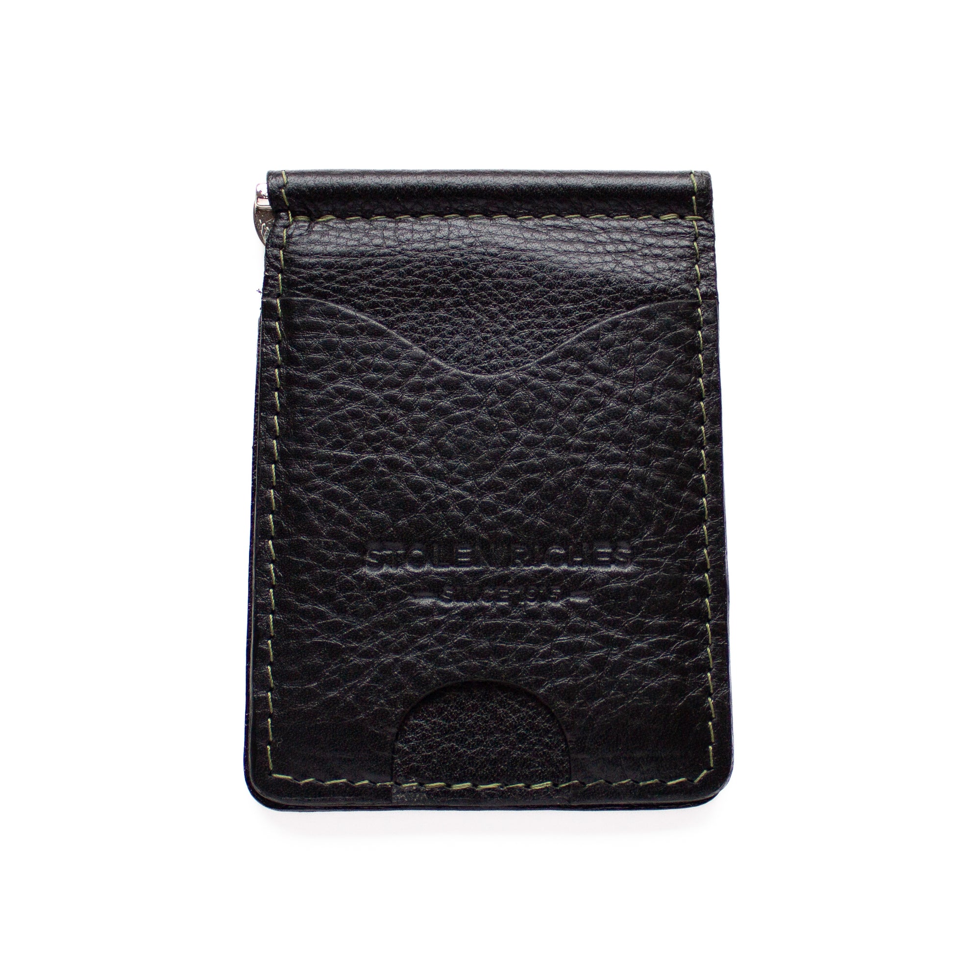 Black Money Clip Wallet