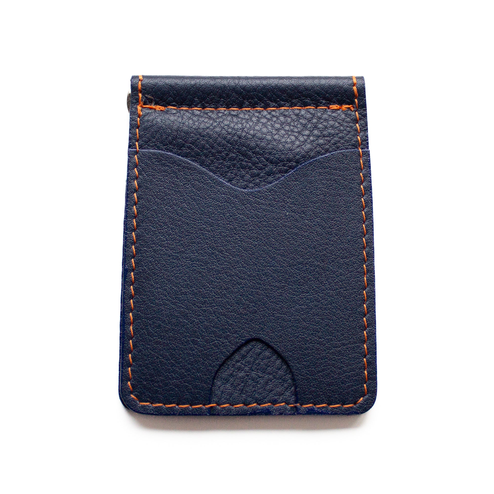 Blue Money Clip Wallet
