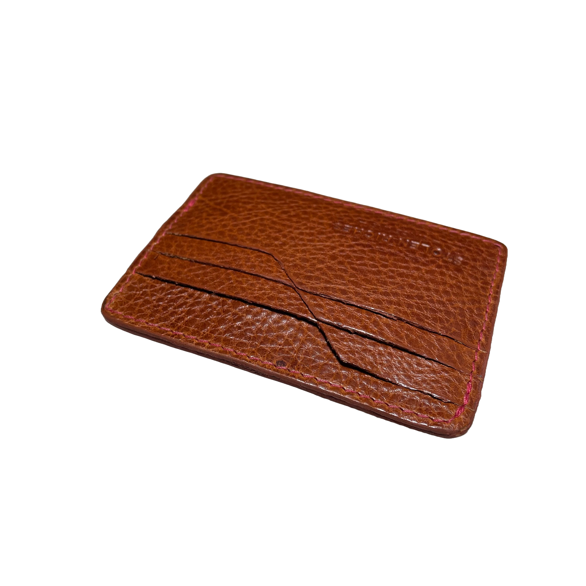 Brown Slim Card Holder Wallet