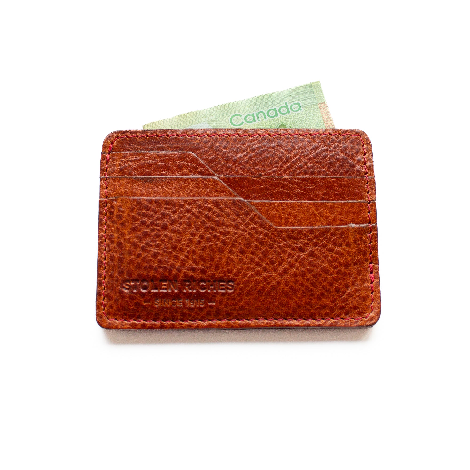 Brown Slim Card Holder Wallet
