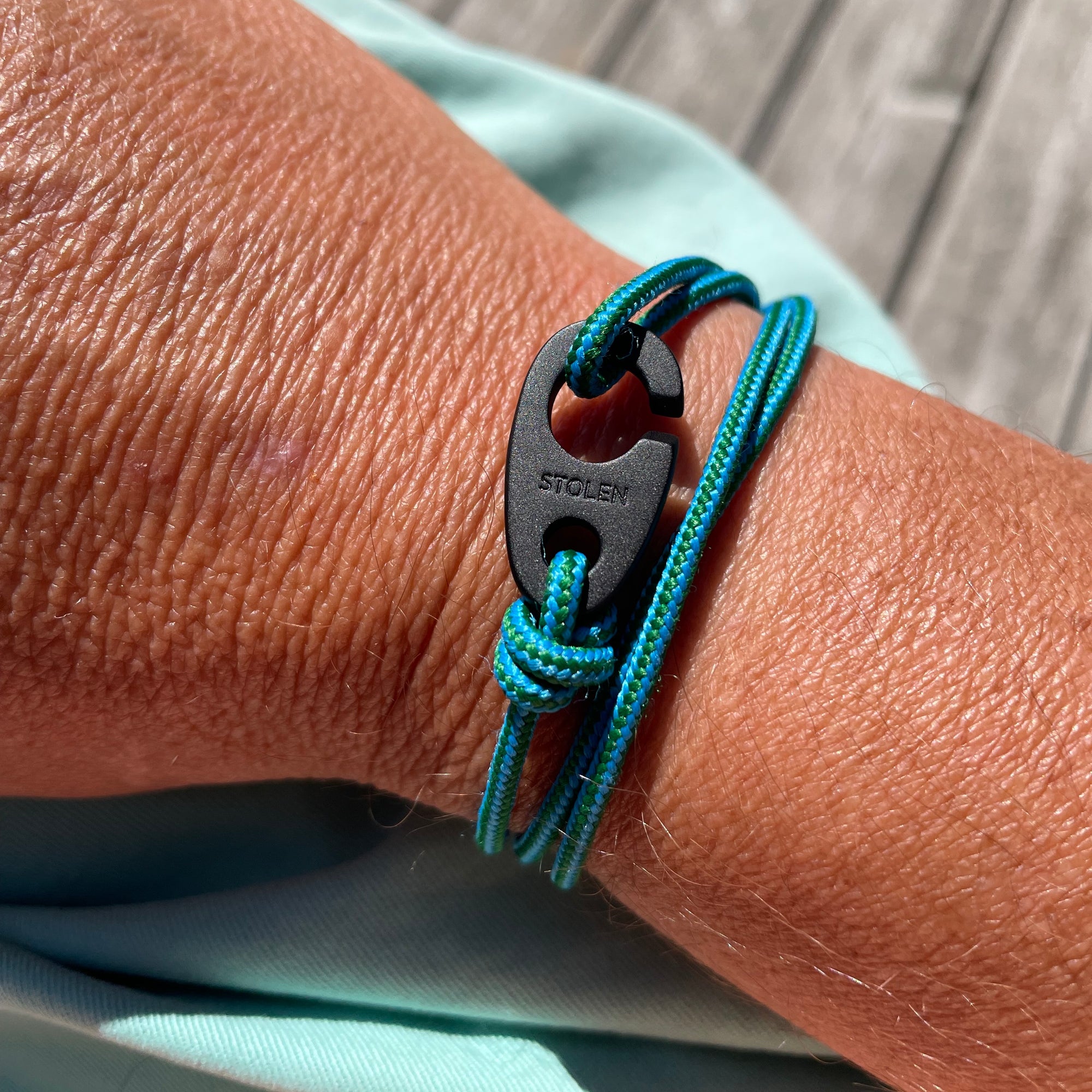 Lagoon Brummel Hook - Rope Bracelet