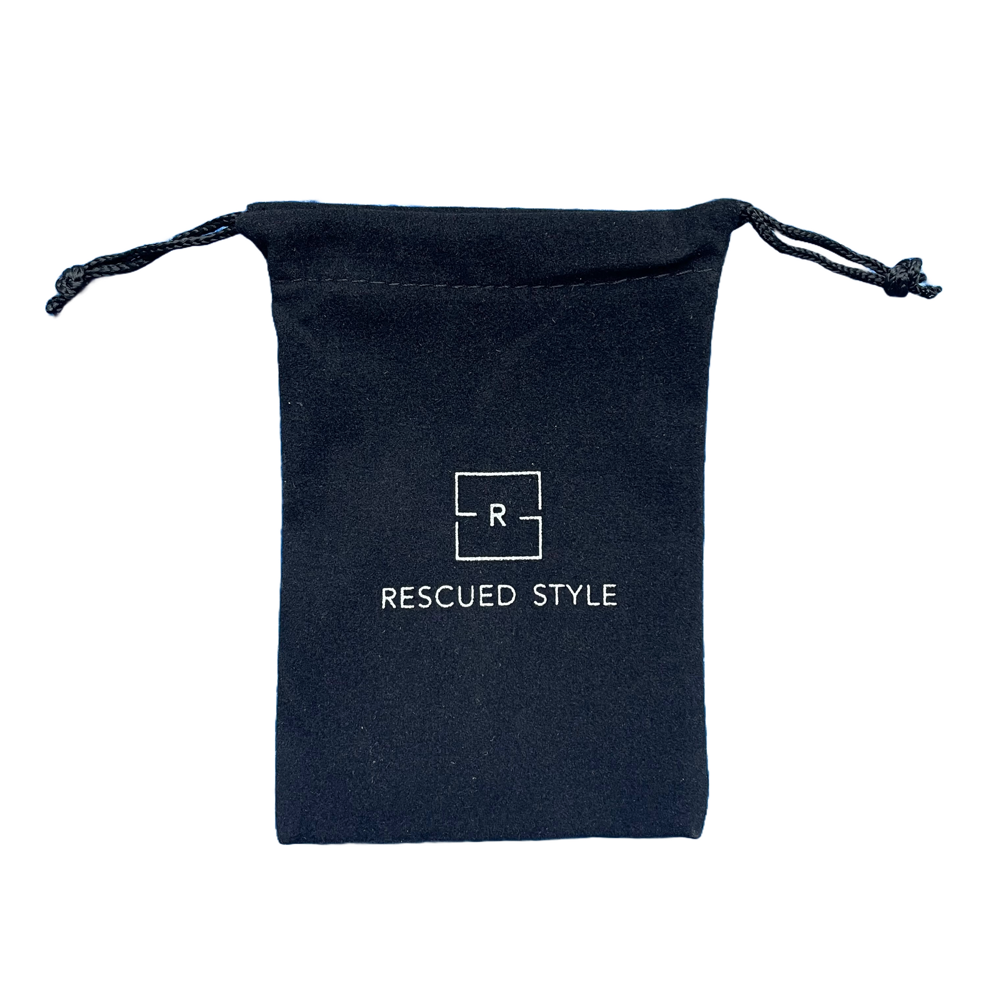 Faro - Black Braided Bracelet with Silver Rectangle Fixture