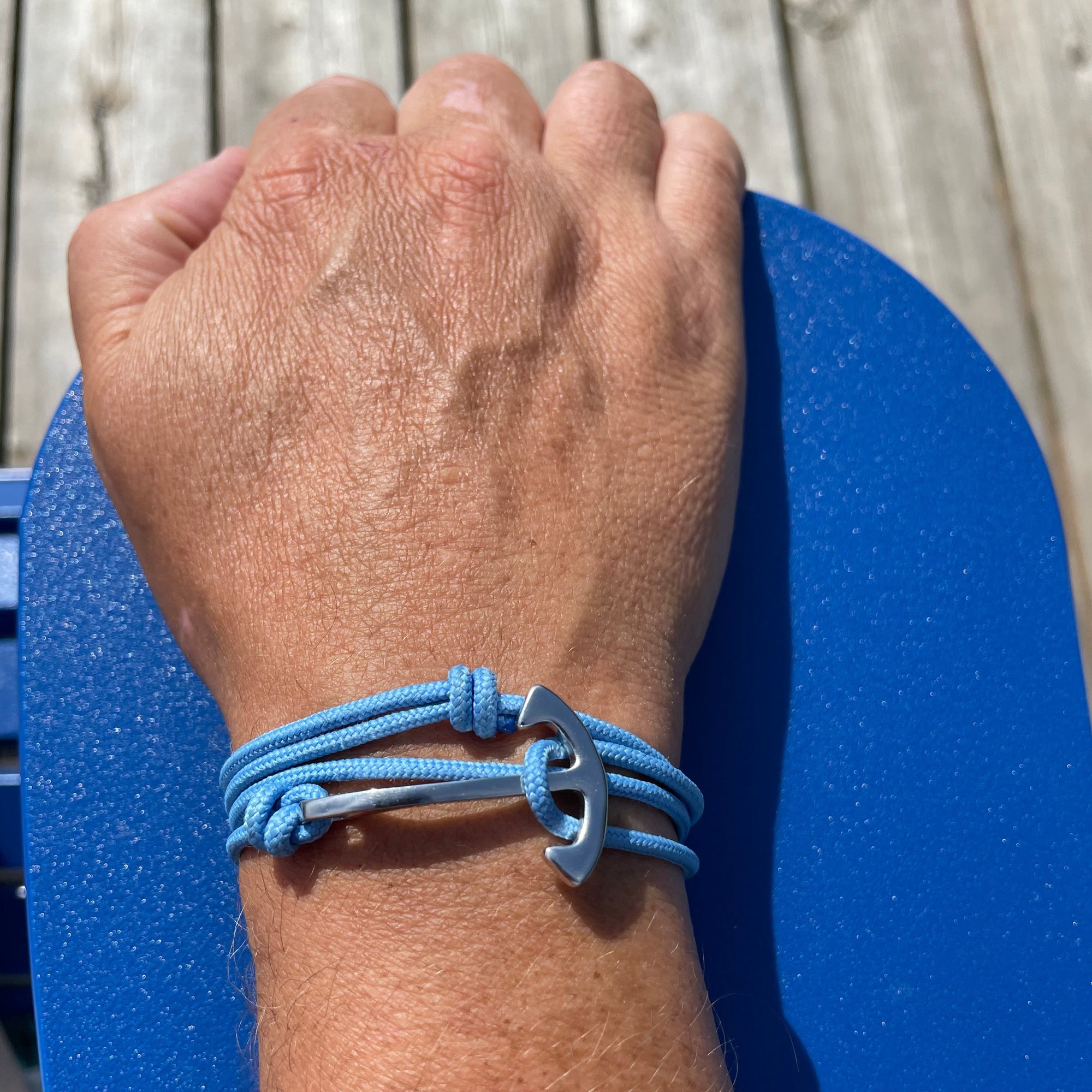 Atlantic 001 Silver - Rope Bracelet