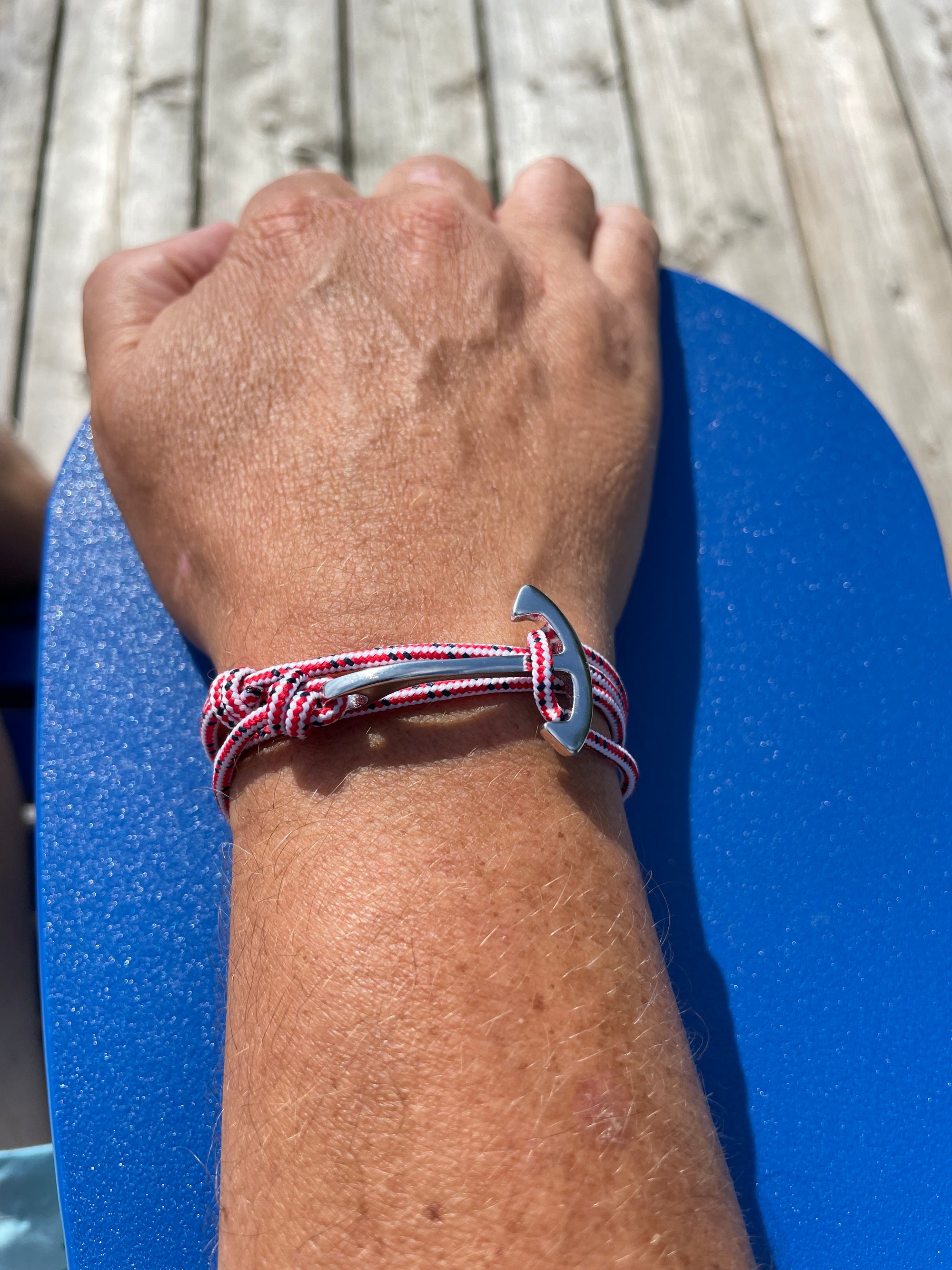 Atlantic 002 Silver - Rope Bracelet