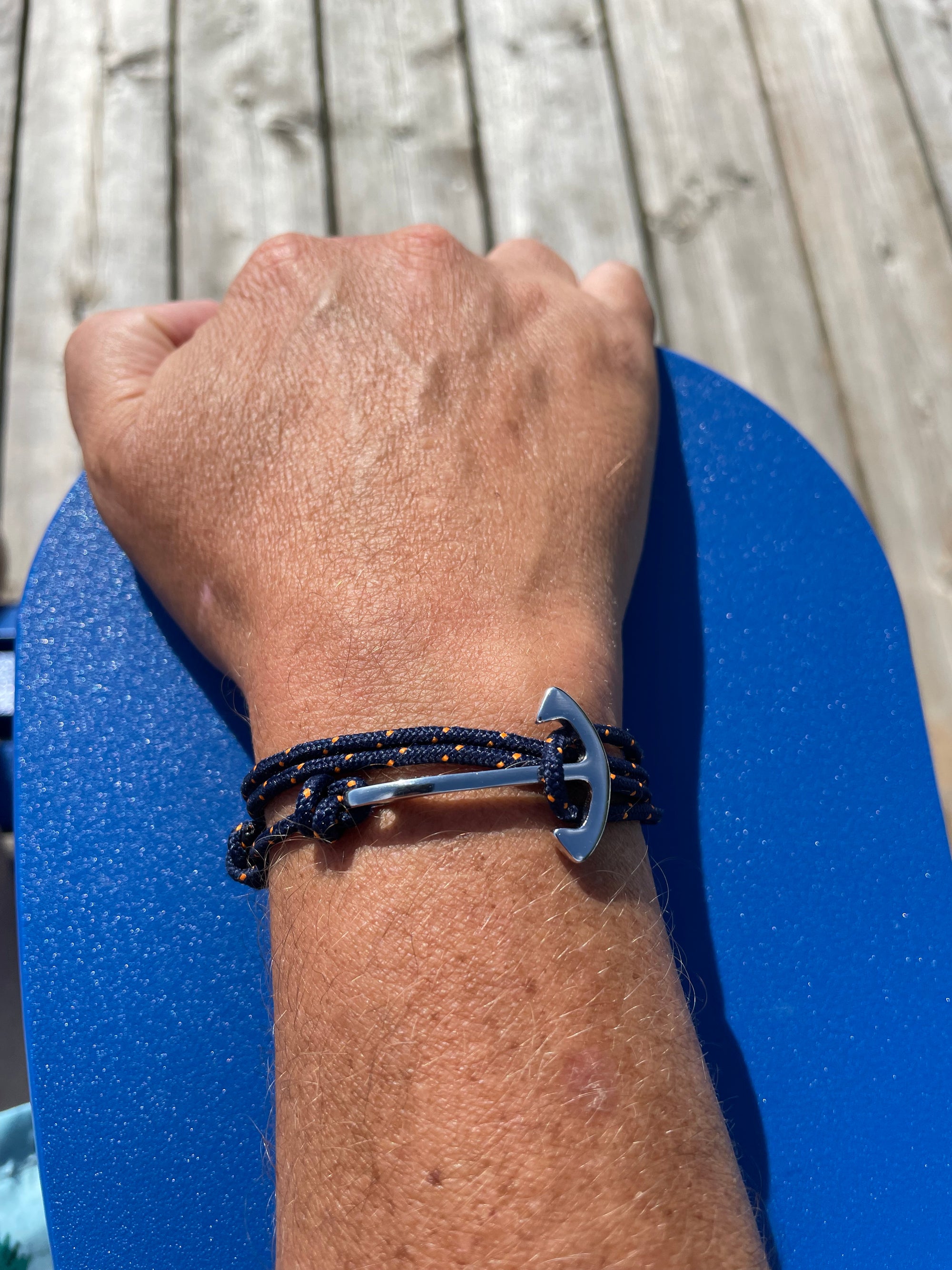 Atlantic 004 Silver - Rope Bracelet