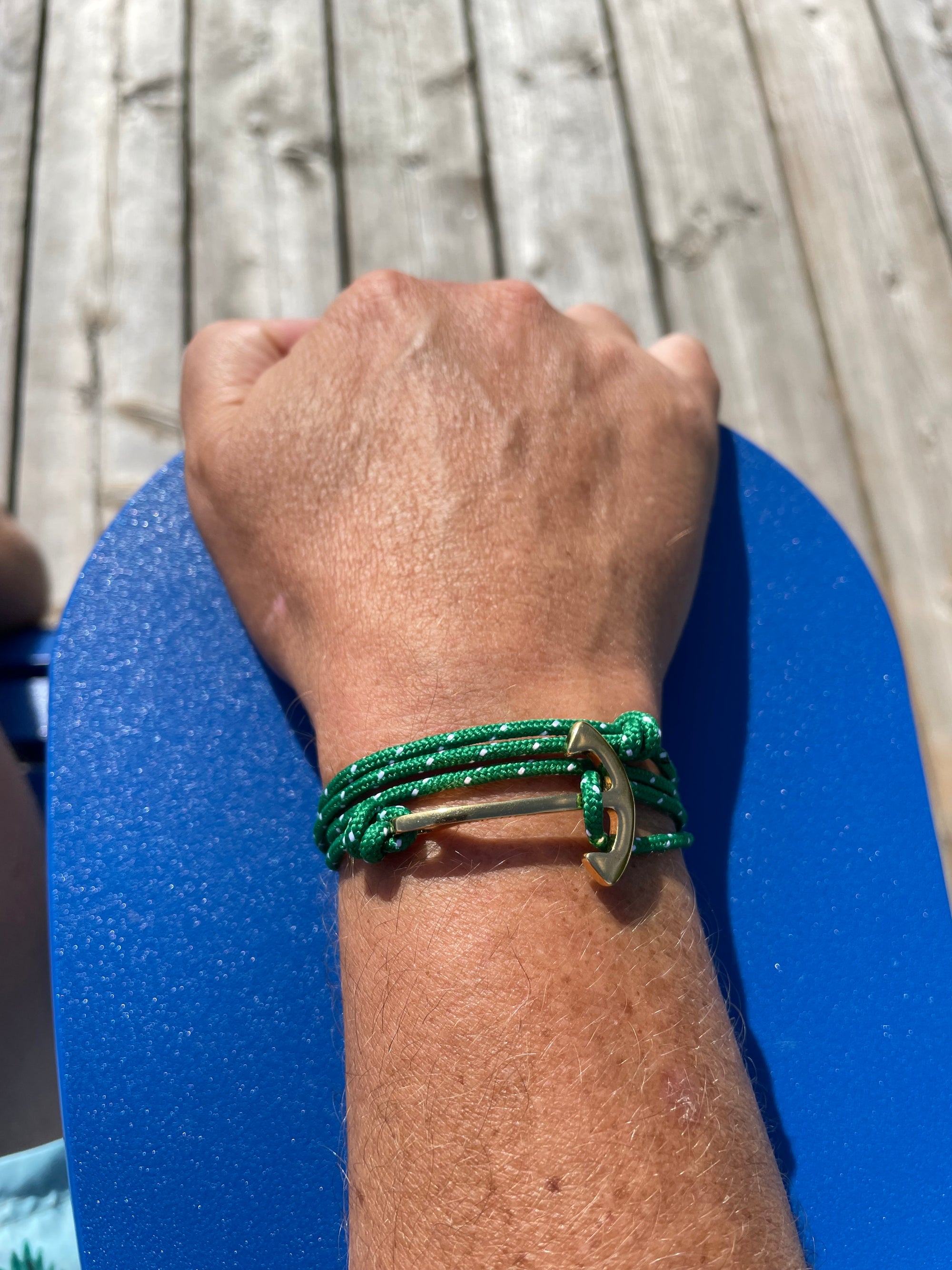 Atlantic 007 Gold - Rope Bracelet
