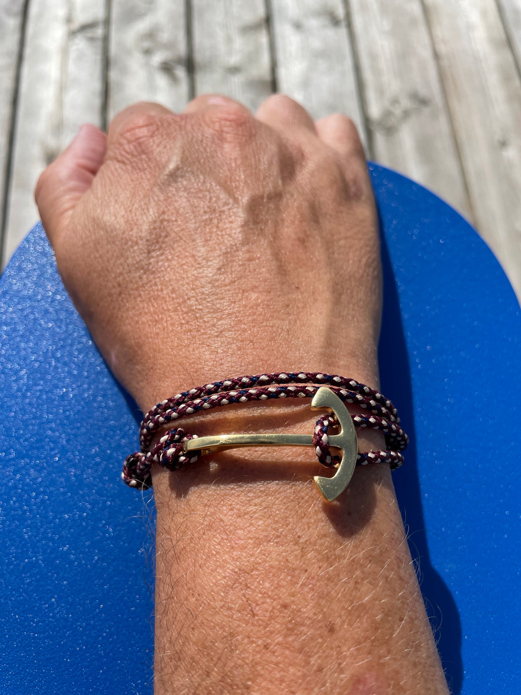 Atlantic 011 Gold - Rope Bracelet