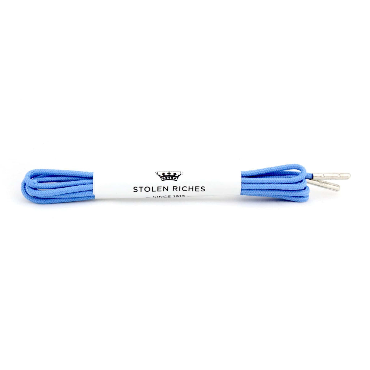 Light blue laces for dress shoes, Length: 27"/69cm-Stolen Riches