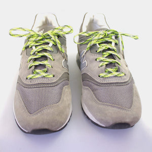Camo green laces for sneakers (Length: 45"/114cm) - Stolen Riches