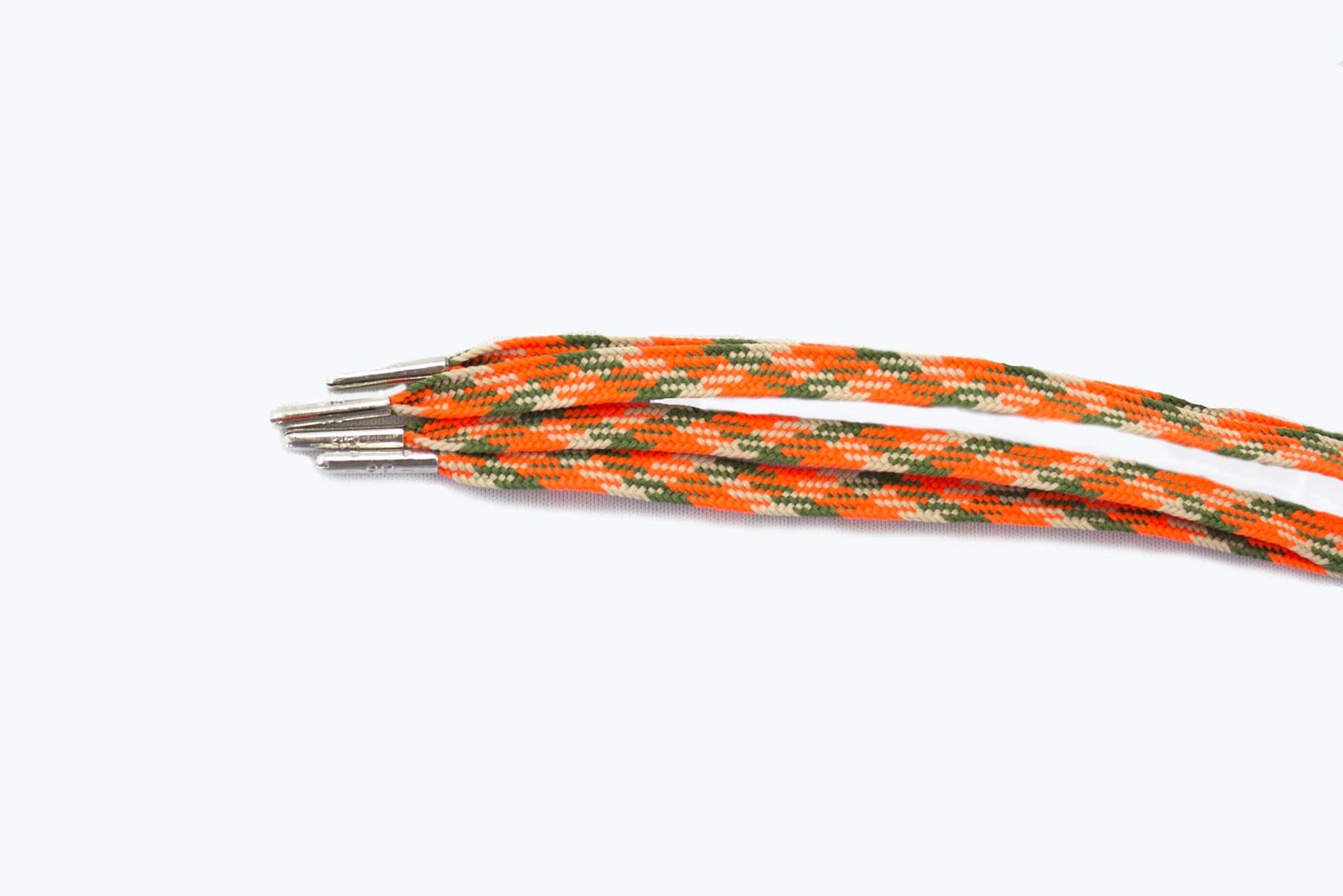 Camo orange laces for sneakers (Length: 45"/114cm) - Stolen Riches