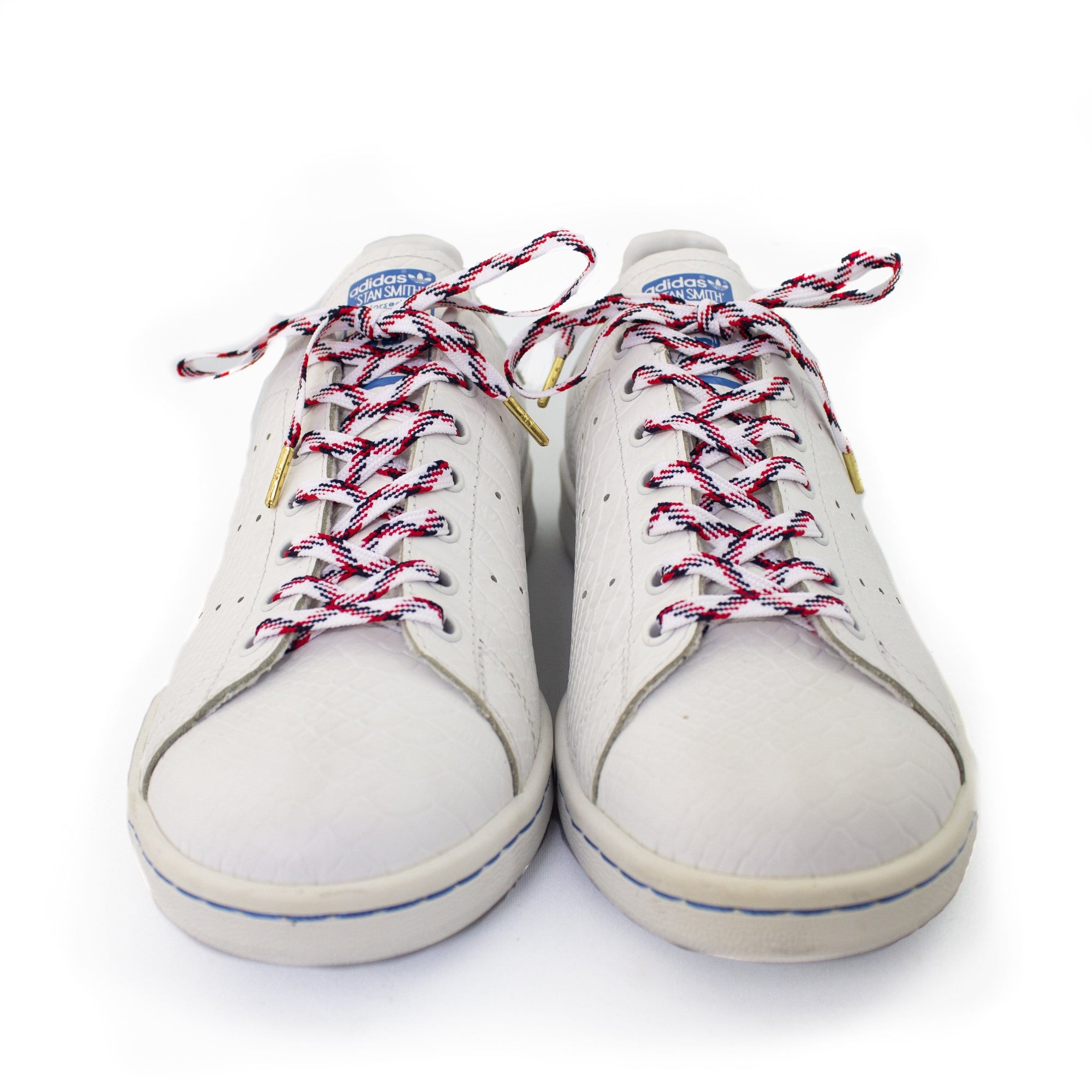 White wave laces for sneakers (Length: 45"/114cm) - Stolen Riches