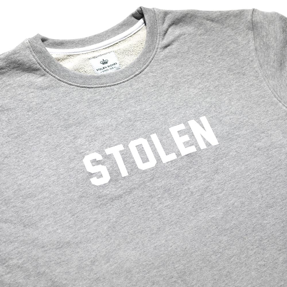 Grey Crew Neck - Logo