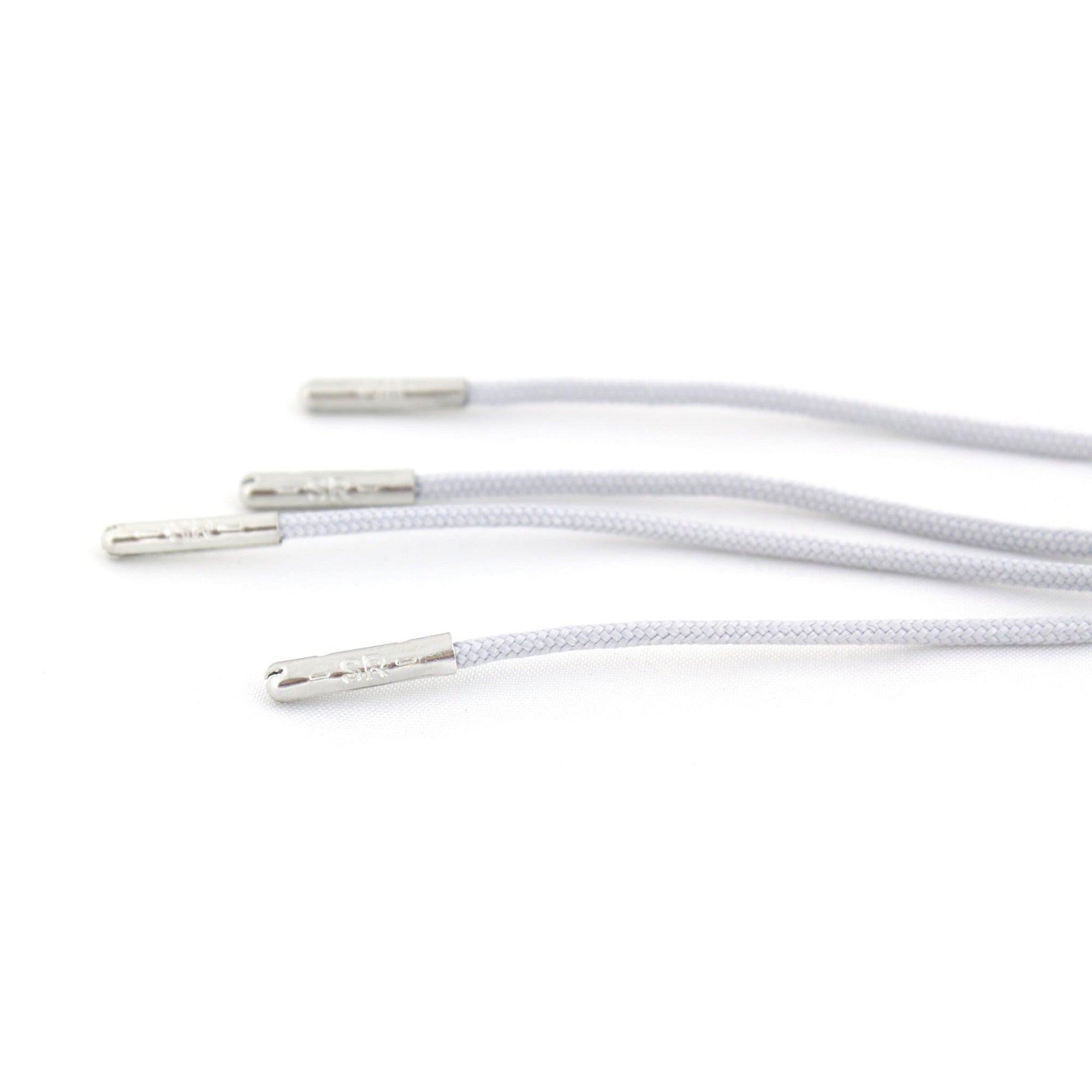 Light gray laces for dress shoes, Length: 27"/69cm-Stolen Riches