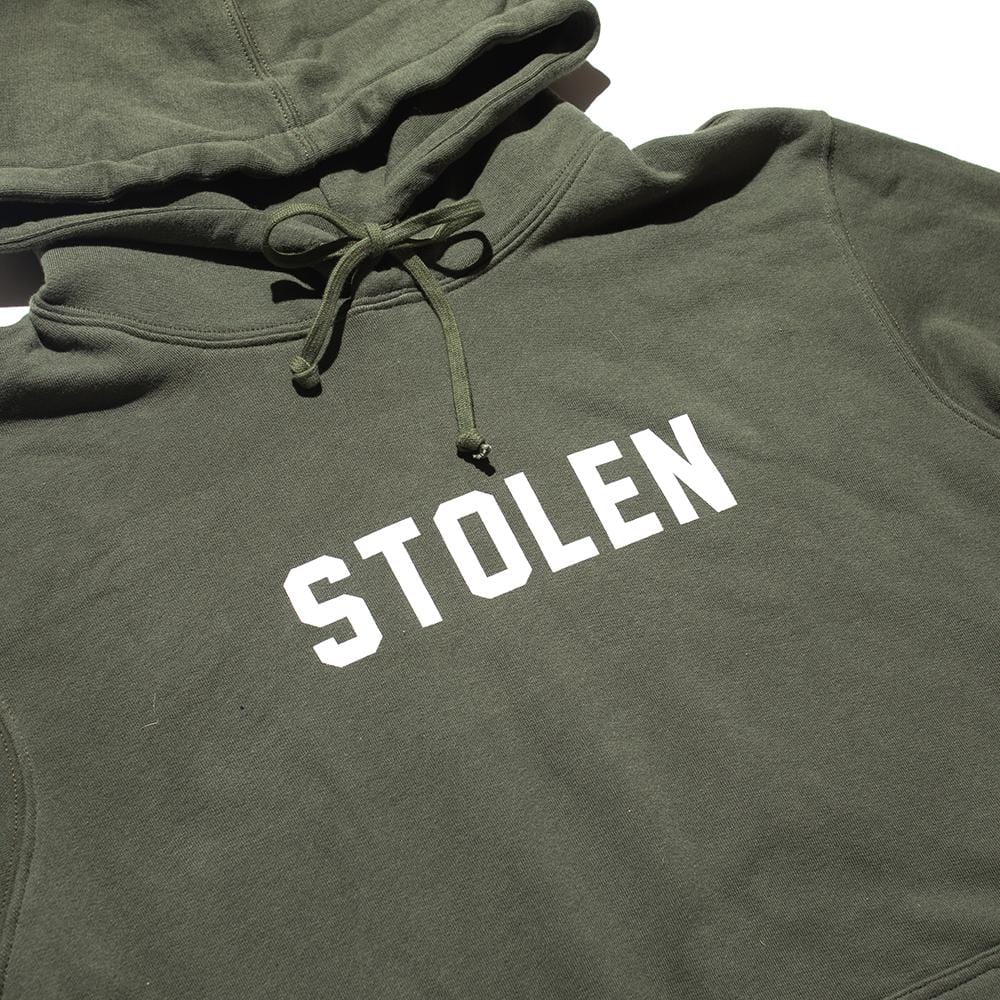 Olive Hoodie - Logo