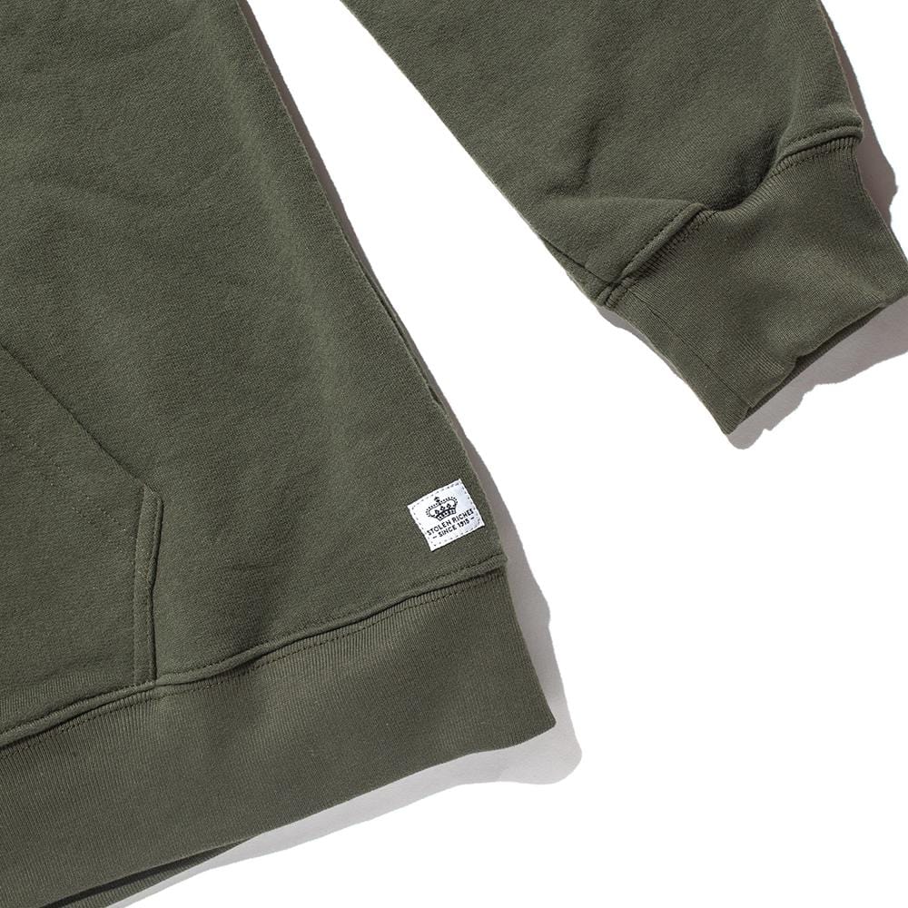 Olive Hoodie - No Logo