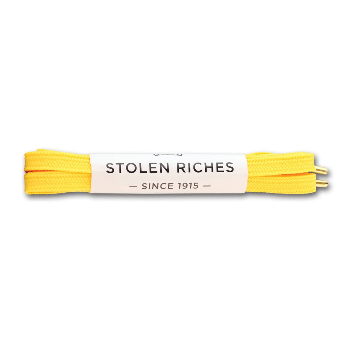 Canary yellow laces for sneakers (Length: 45"/114cm) - Stolen Riches