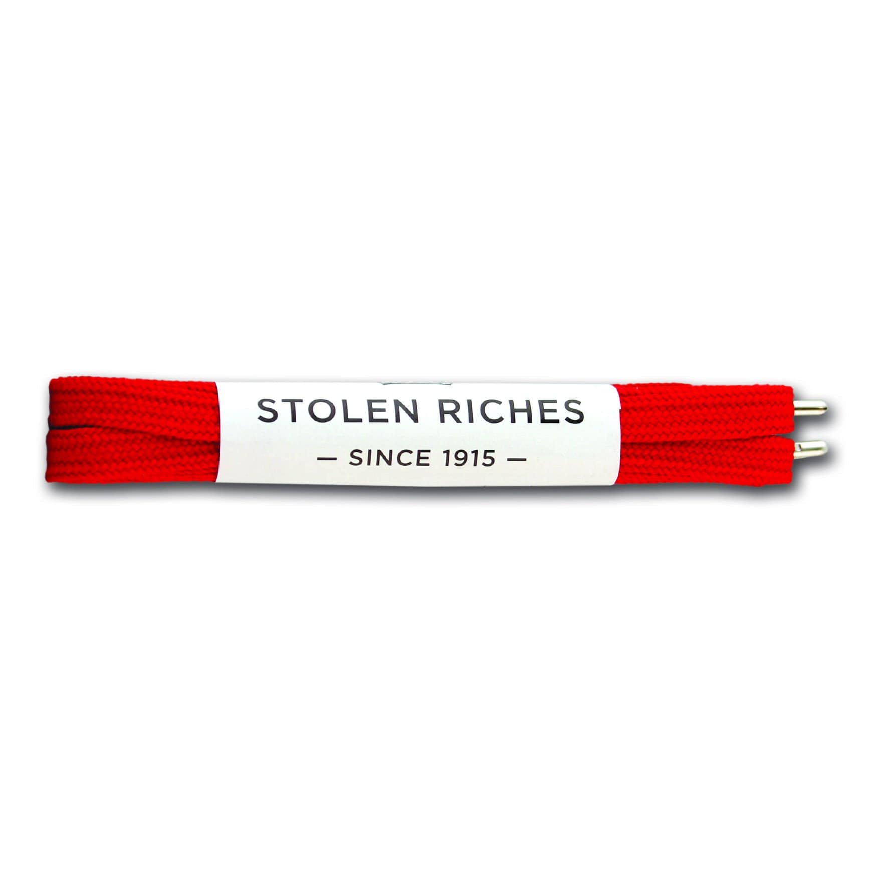 Bright red laces for sneakers (Length: 45"/114cm) - Stolen Riches