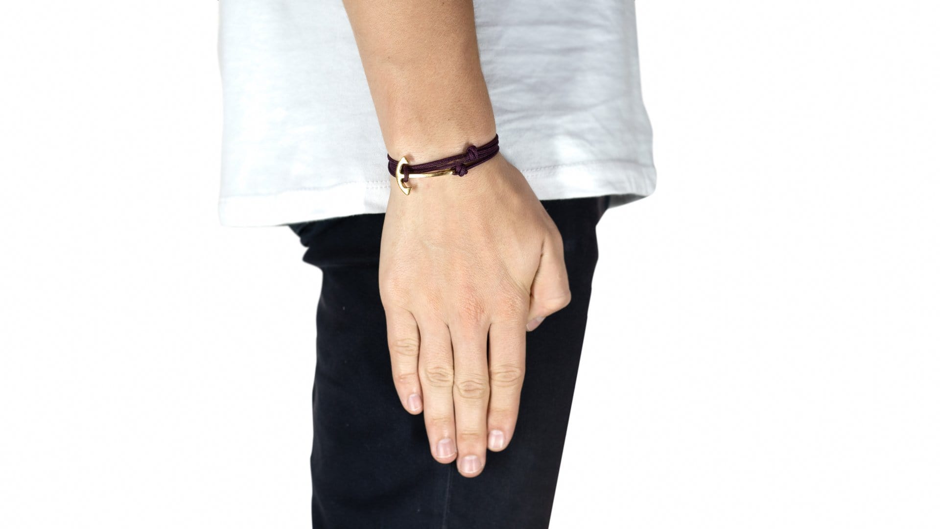 Atlantic 009 Gold - Rope Bracelet
