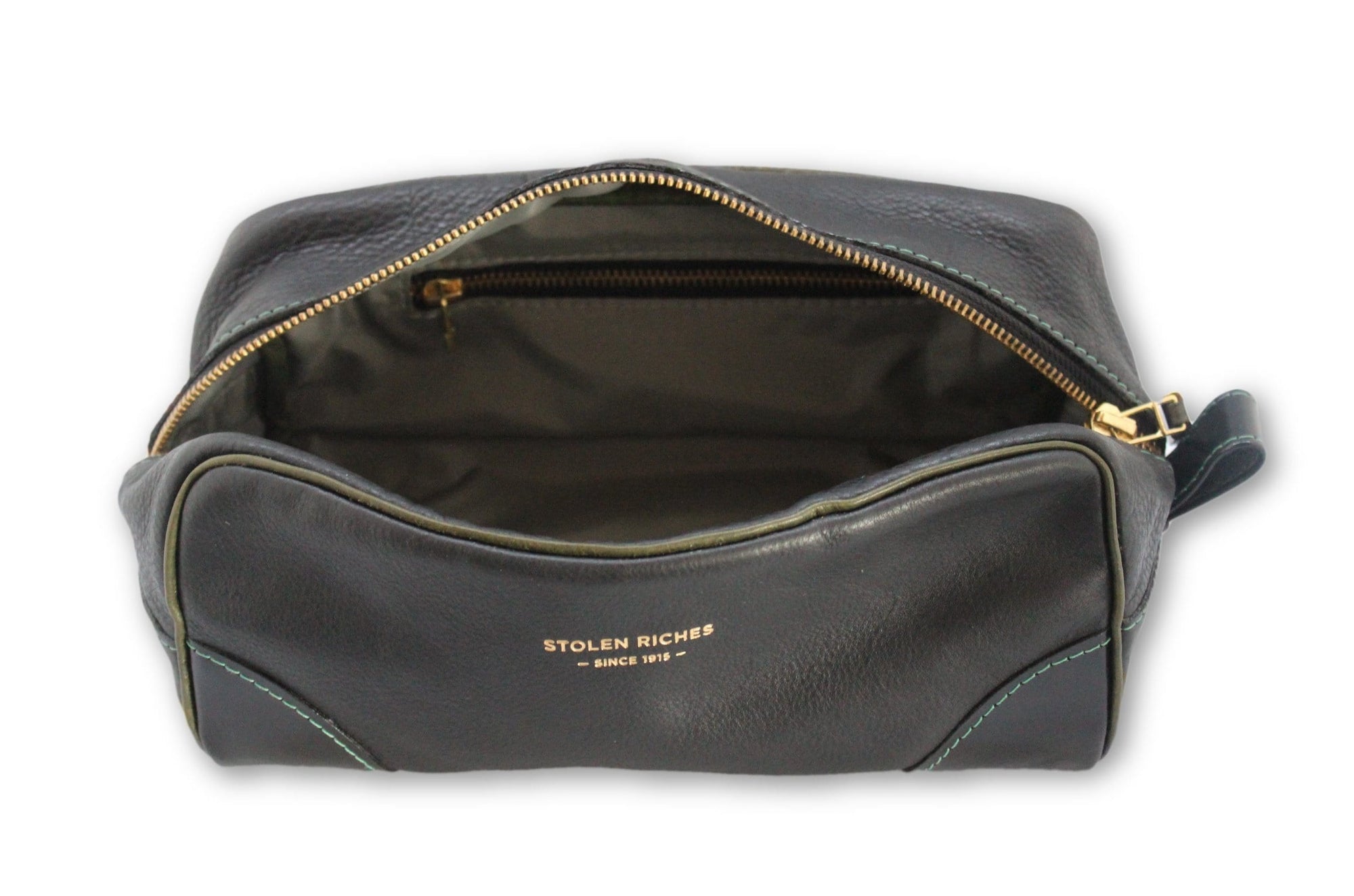Black Dopp Bag - Stolen Riches