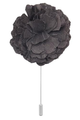 Cotton Lapel Pin - Dark Slate Grey - Stolen Riches