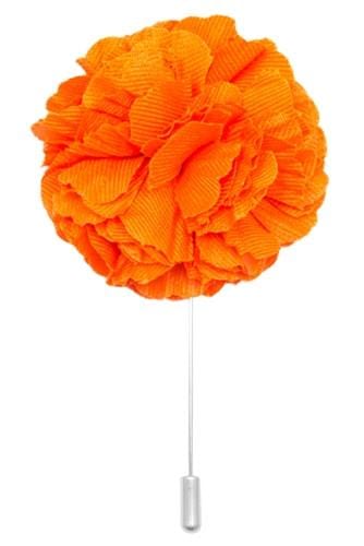 Cotton Lapel Pin - Tiqui Orange - Stolen Riches