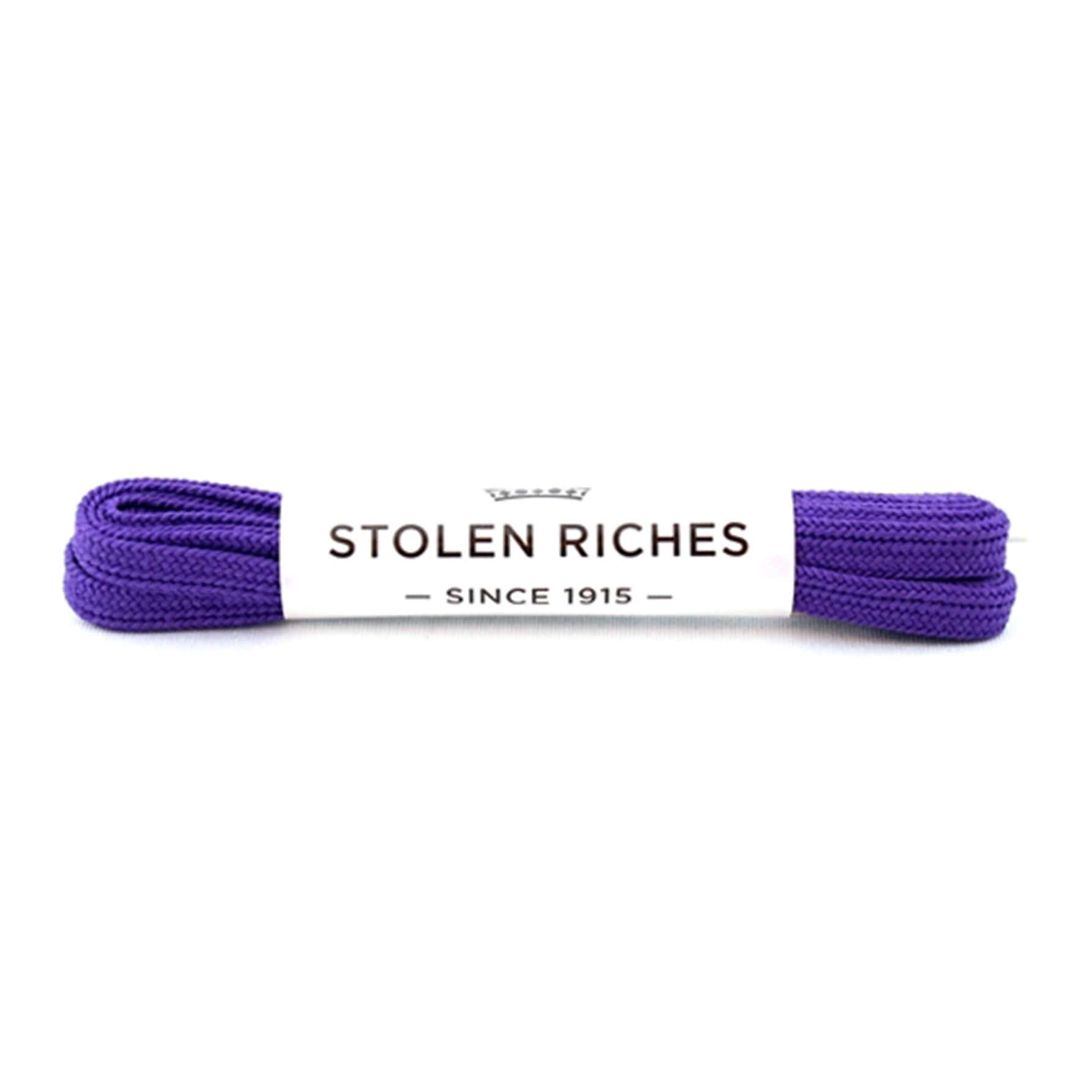 Purple laces for sneakers (Length: 45"/114cm) - Stolen Riches