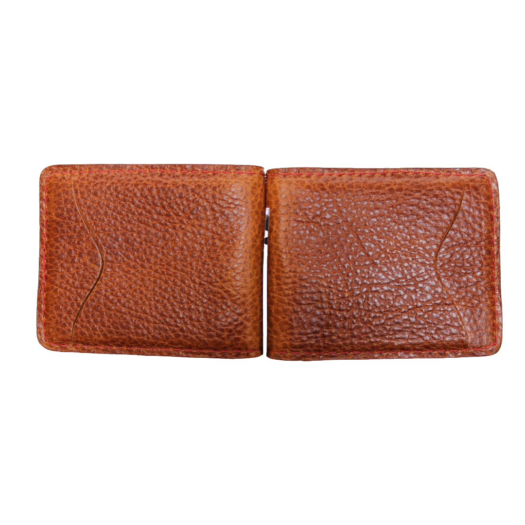 Brown Money Clip Wallet