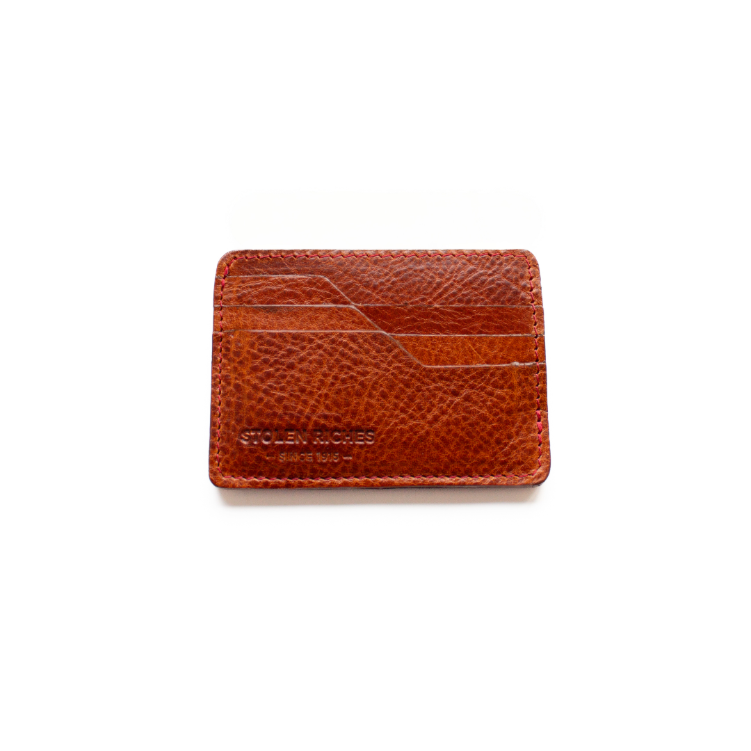 Brown Slim Card Holder Wallet