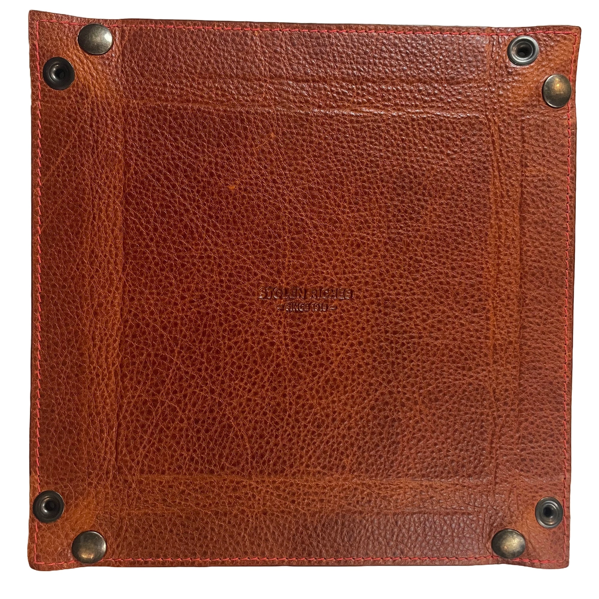 Brown Valet Change Tray