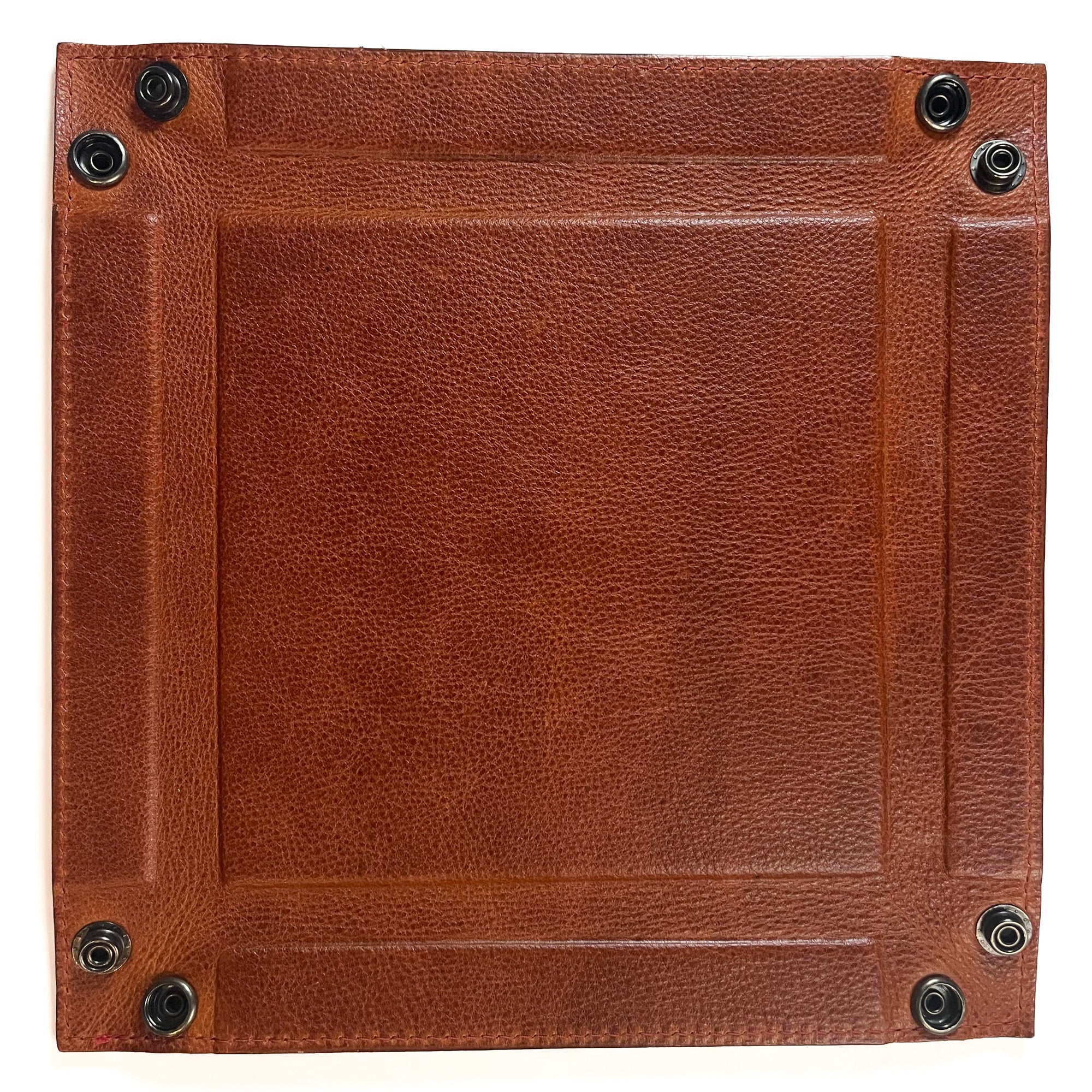 Brown Valet Change Tray