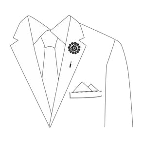 how to wear a lapel pin
