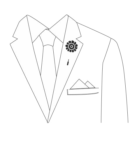 how to wear a lapel pin