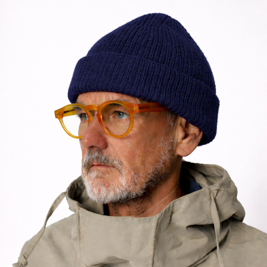 Mission Blue - Merino Wool Beanie