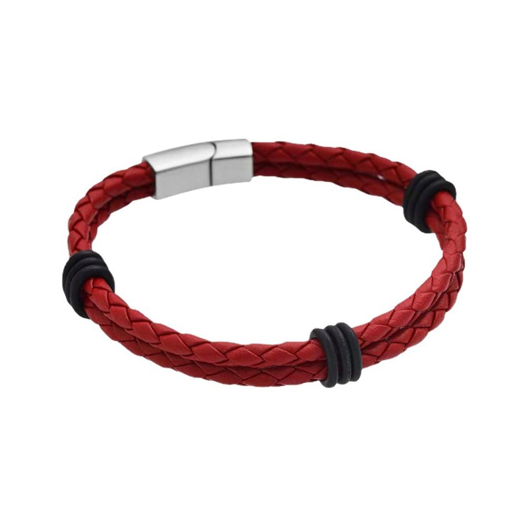 Red Evil Eye Bracelet Stack