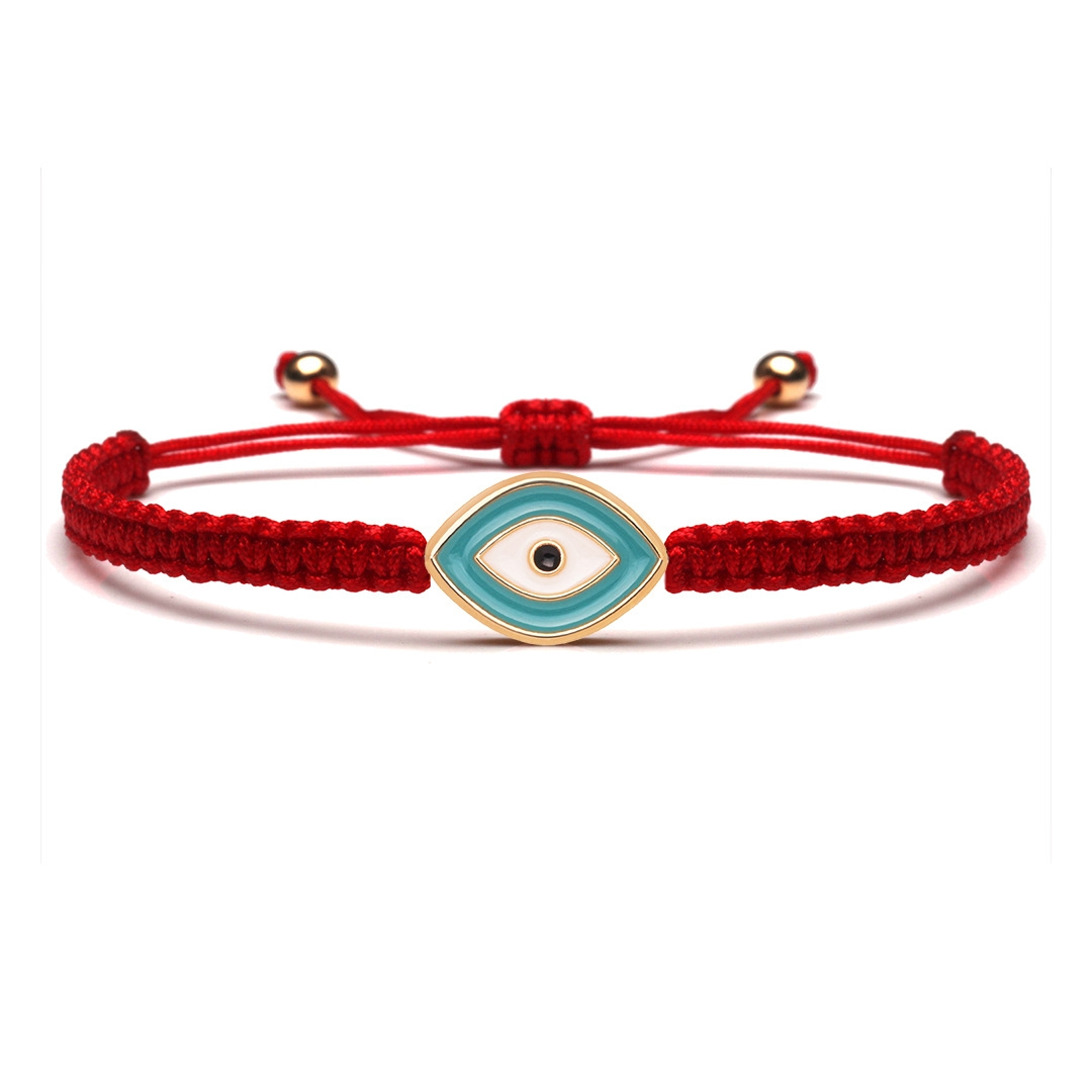 Red Evil Eye Bracelet Stack