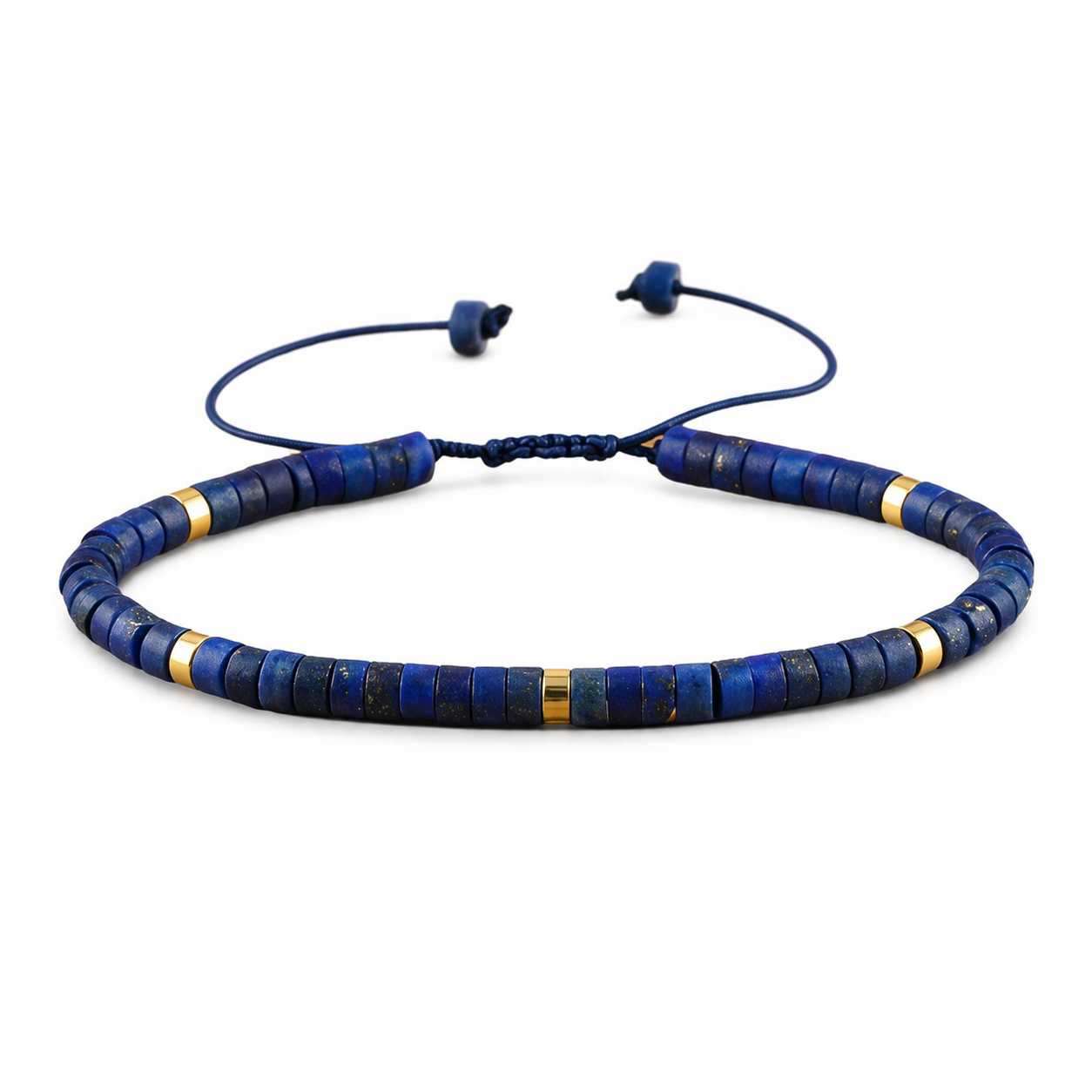 Blue Bar Bracelet Stack