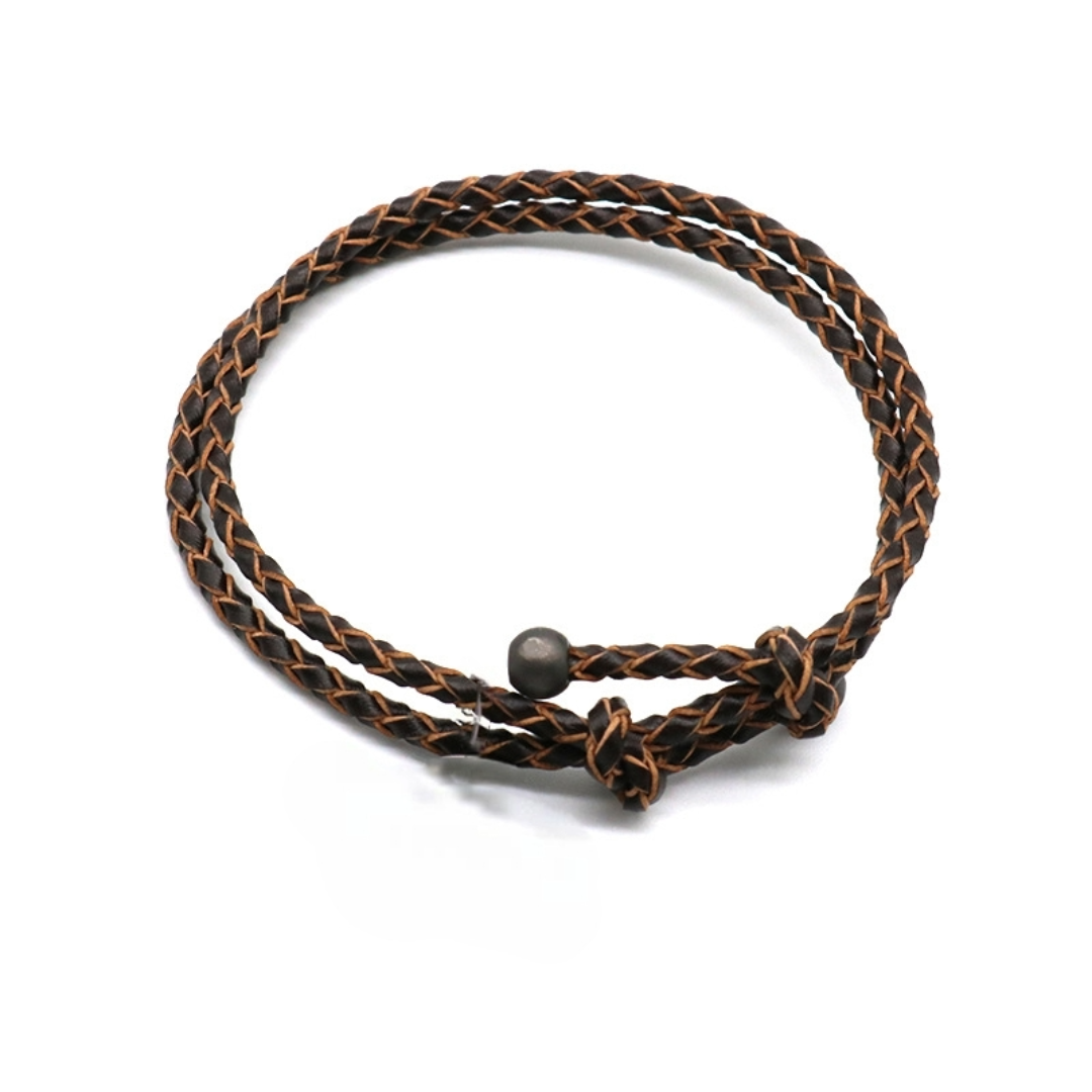 Black Braid Cuff Stack