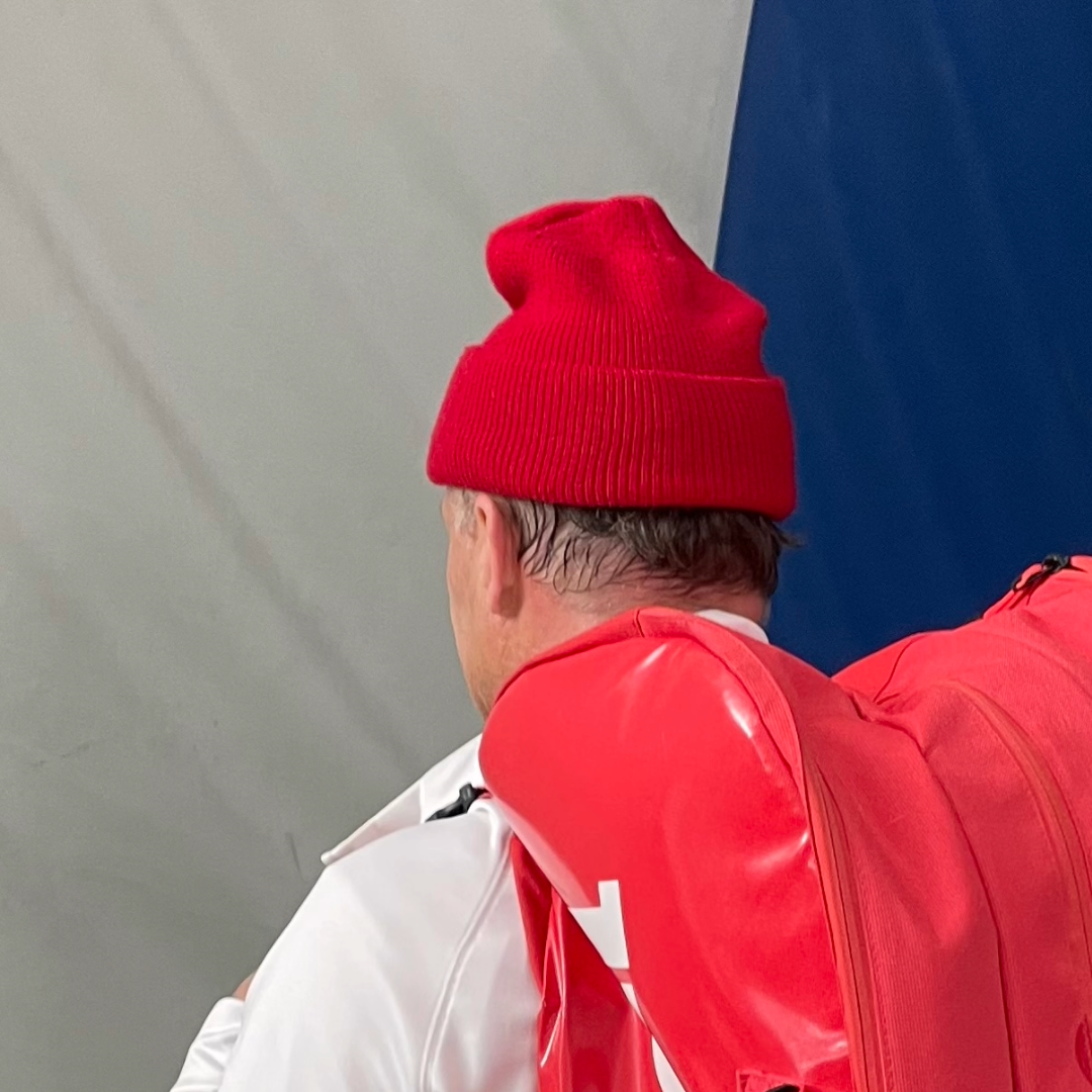 Portsalon Red  - Merino Wool Beanie