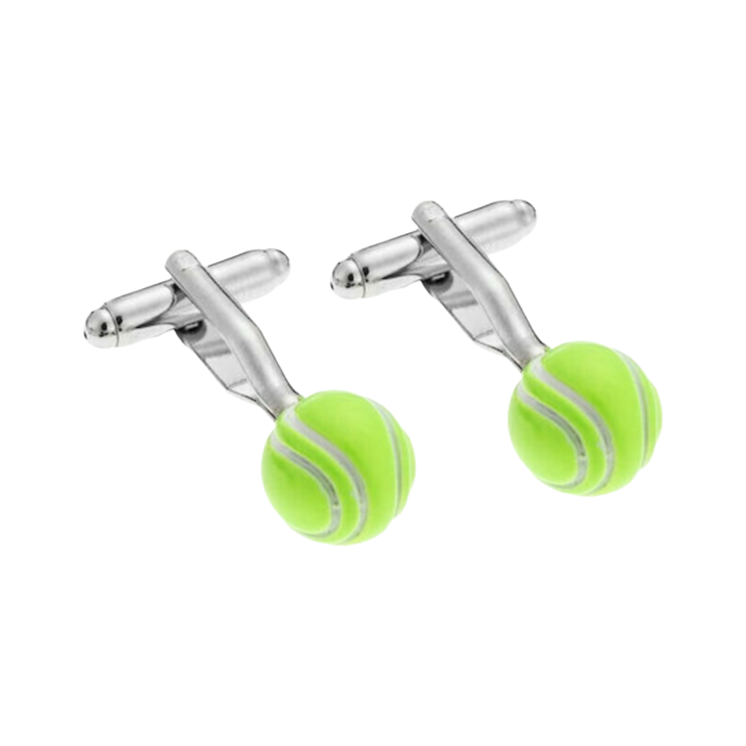 Tennis Ball Cufflinks