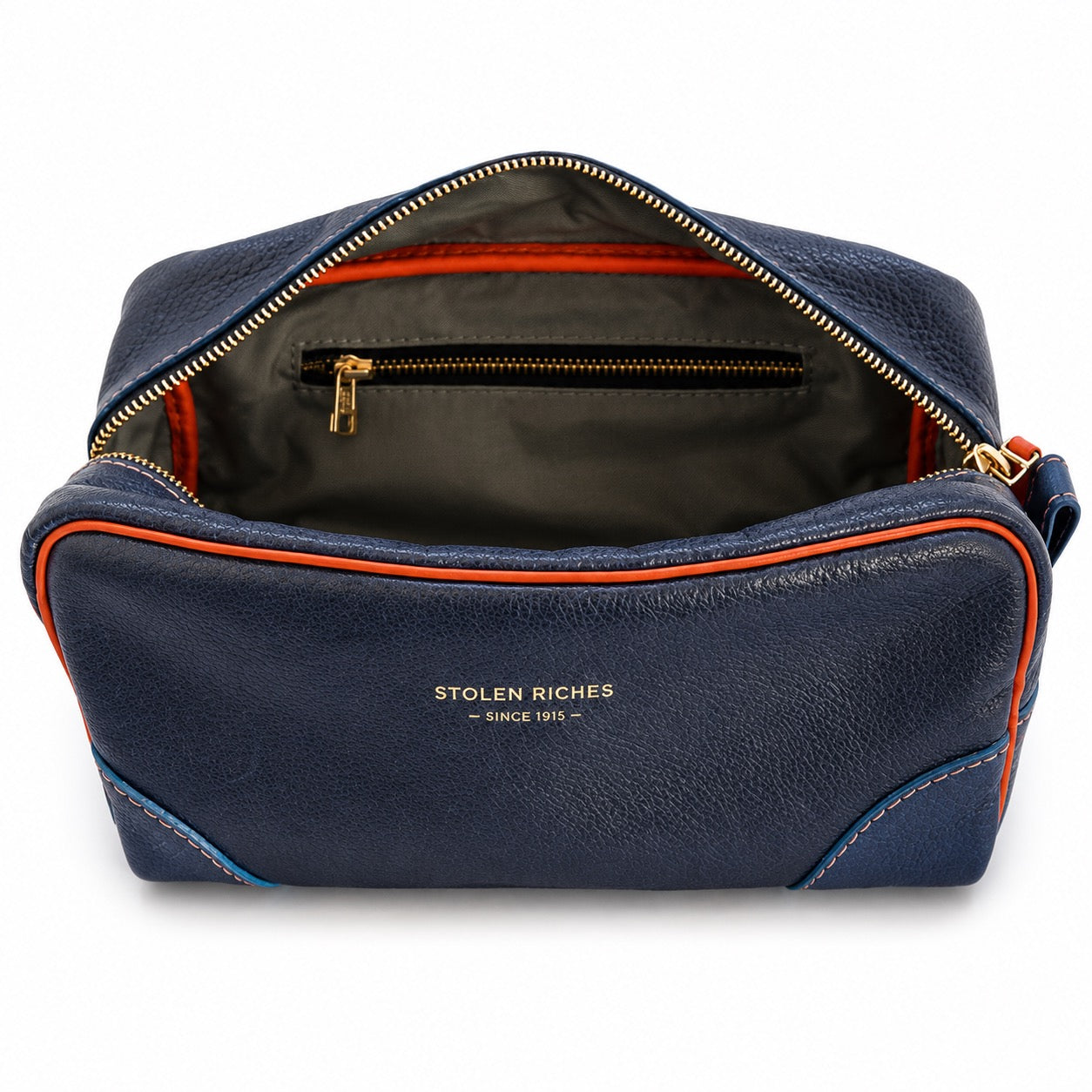 Blue Dopp Bag