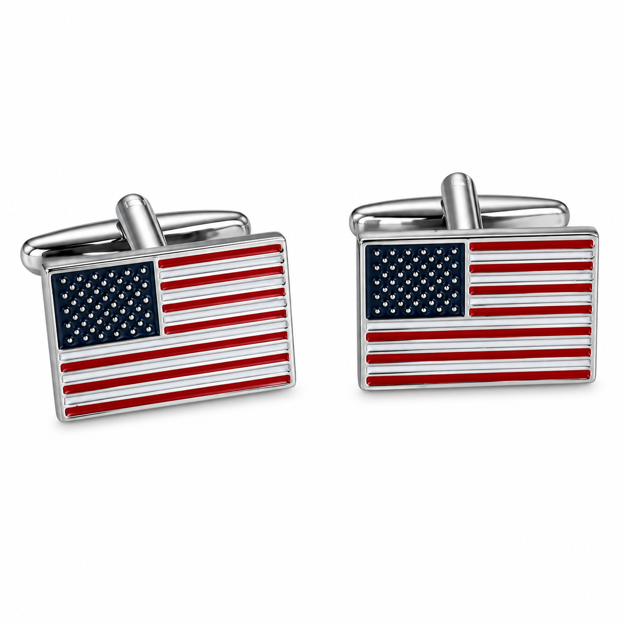 American Flag Cufflinks