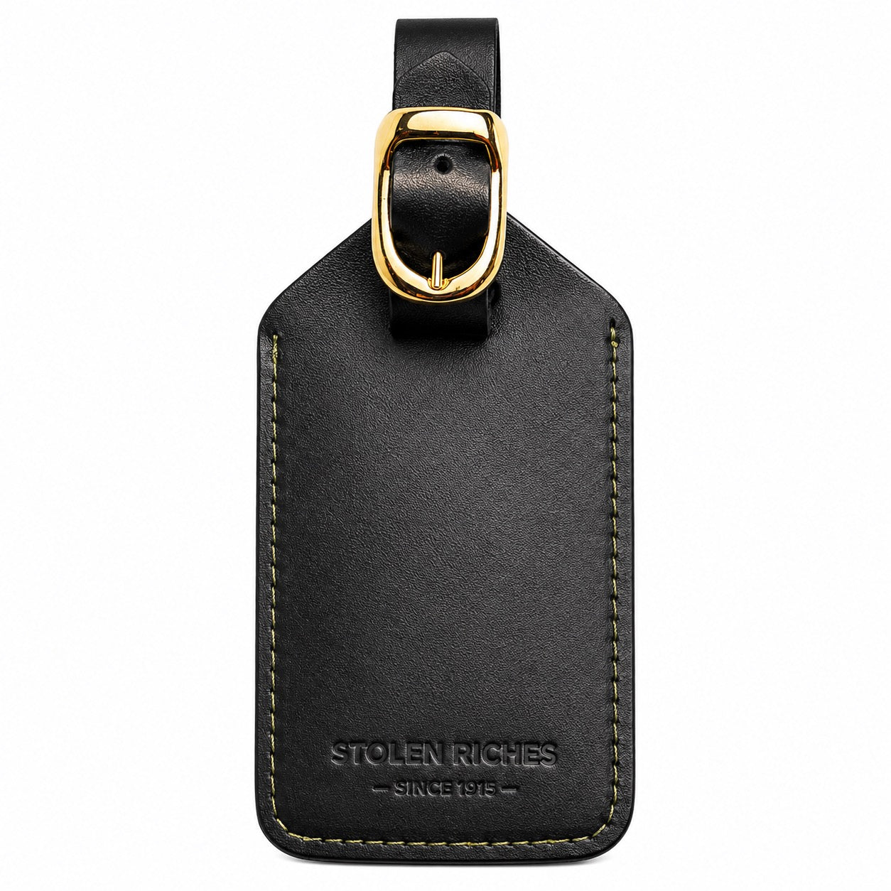 Black Luggage Tag