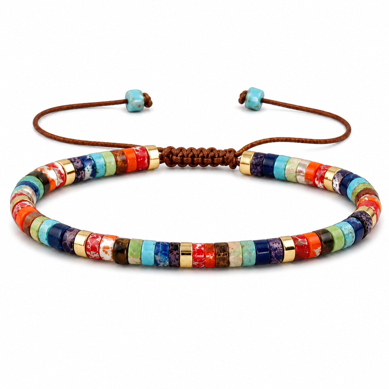 Ibiza - Multi Heishi Stone Bracelet