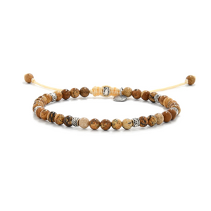 brown stone bead bracelet by Stolen Riches