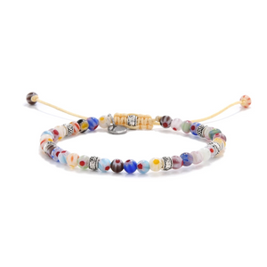 multi color stone bead bracelet by Stolen Riches