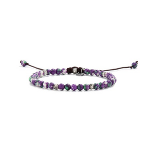 purple stone bead bracelet by Stolen Riches
