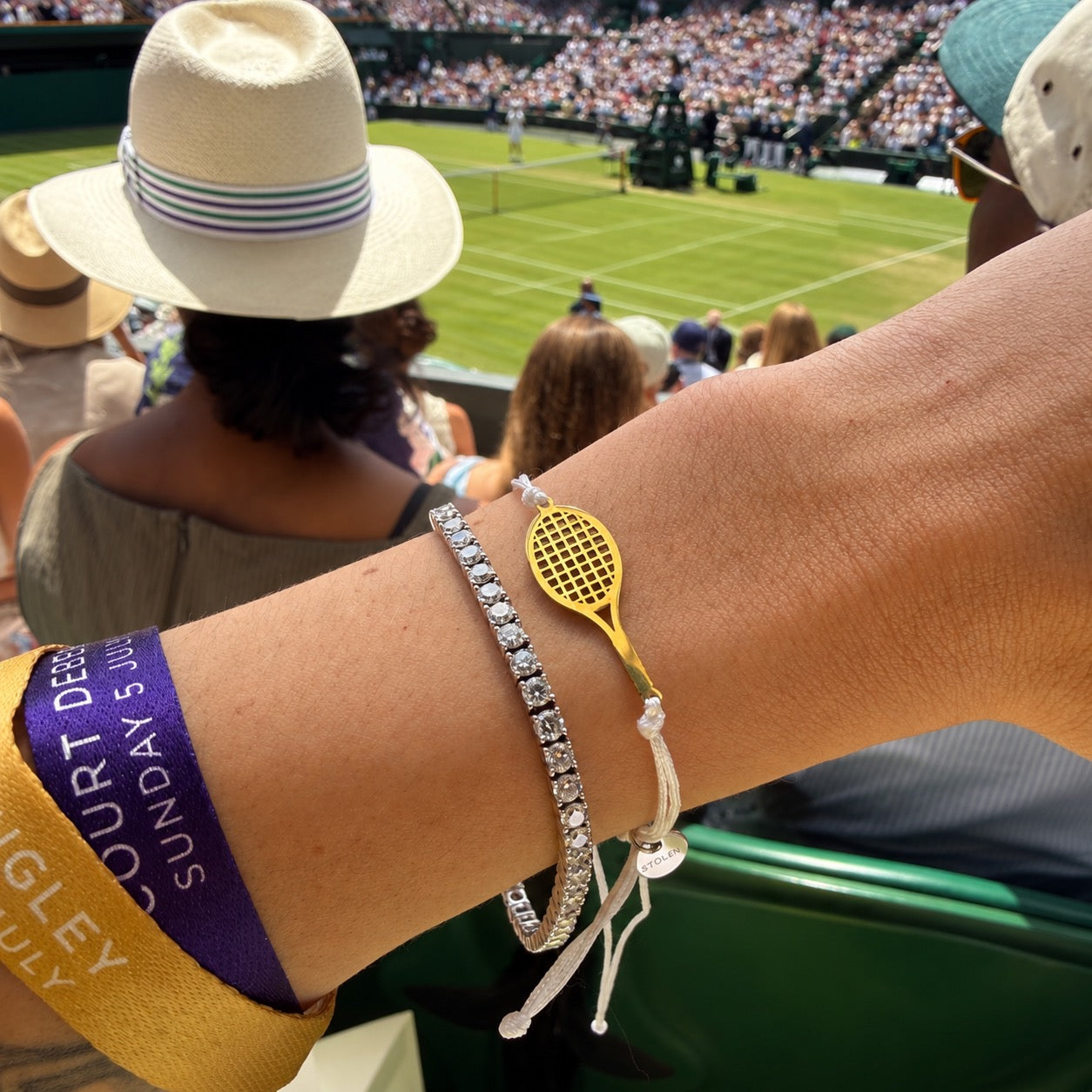 Tennis Bracelet - White