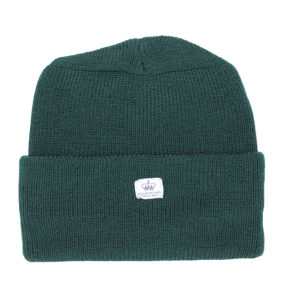 Algonquin Green - Merino Wool Beanie